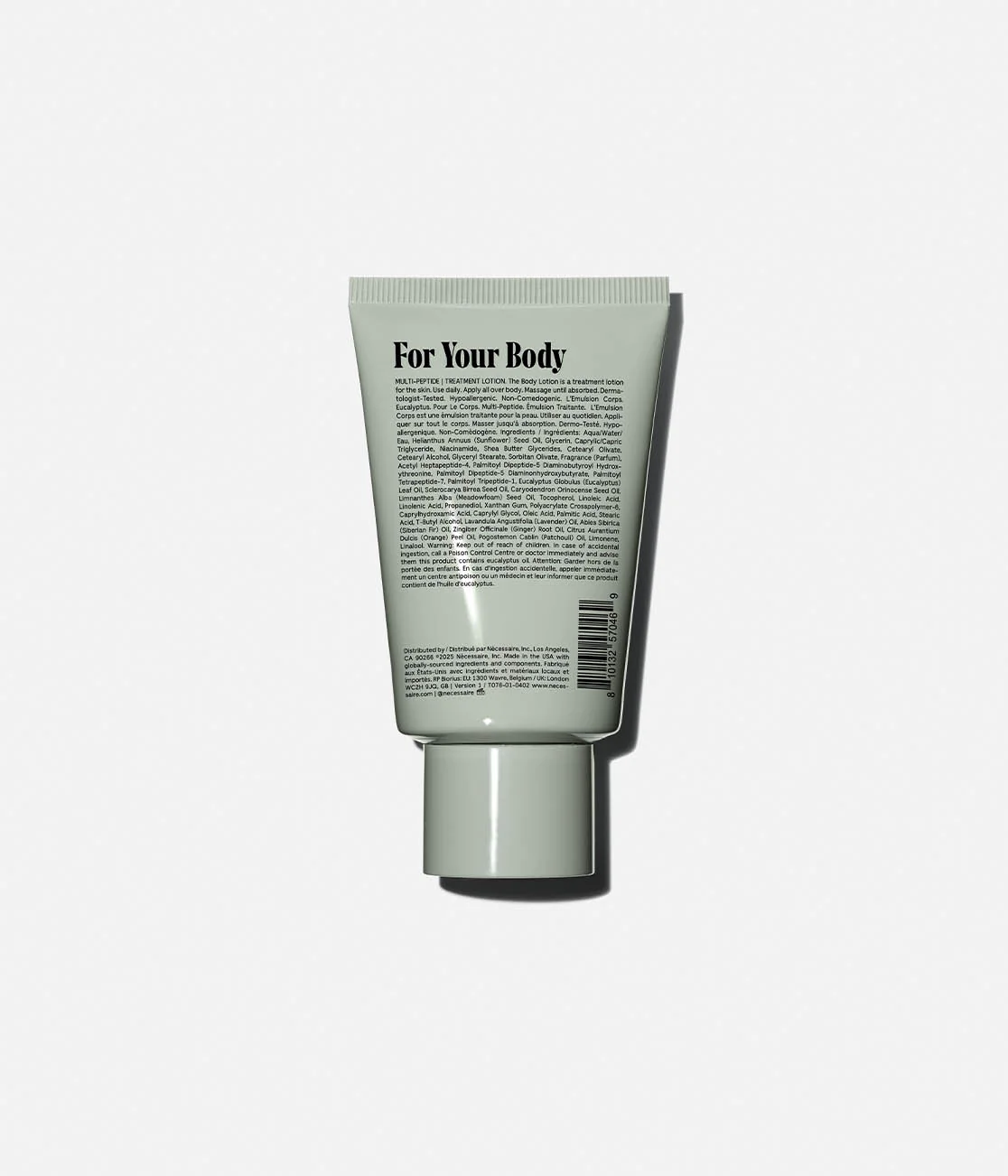 The Body Lotion 70 ml | Multi-Peptide | Eucalyptus - Image 2